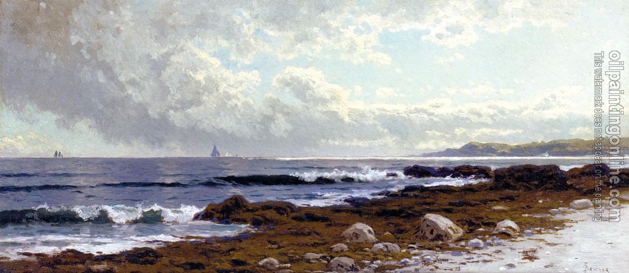 Alfred Thompson Bricher - Along the Coast